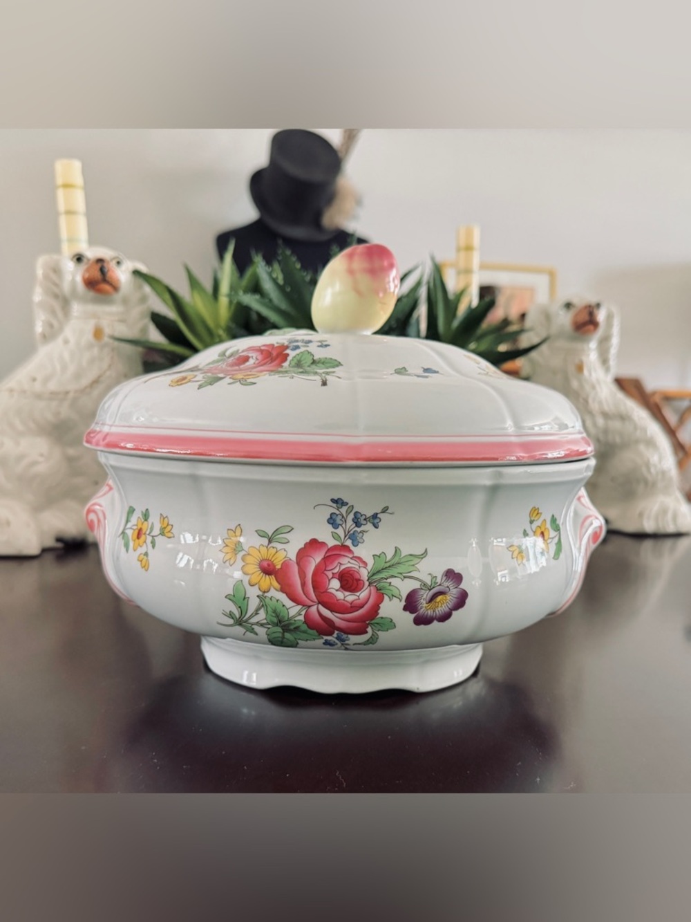 Spode Marlborough Sprays Casserole Dish
